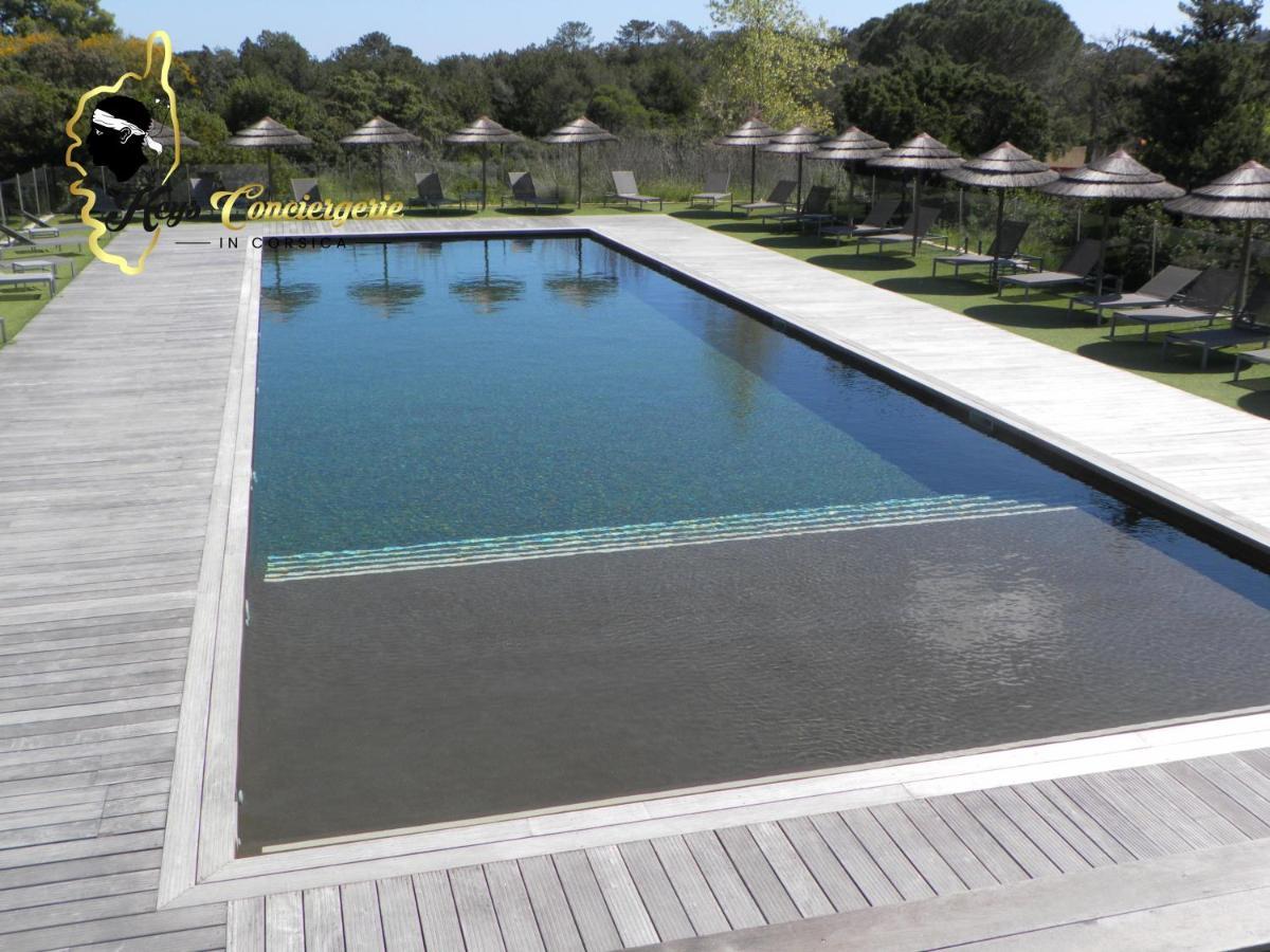 Studio 4 Pers Piscine Chauffee Acces A Pied A La Plage Santa Giulia Porto-Vecchio  Buitenkant foto